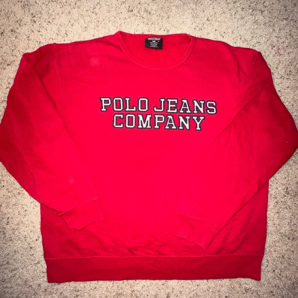 Vintage Polo Crewneck Sweatshirt